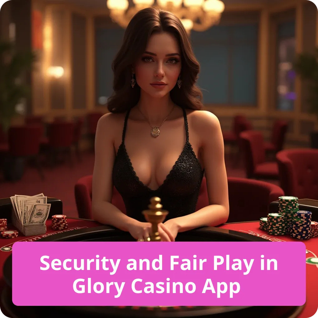 Information about the security measures and commitment to fair play in the Glory Casino App Security and Fair Play in Glory Casino App